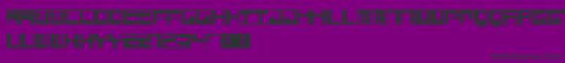 Jangotype Font – Black Fonts on Purple Background