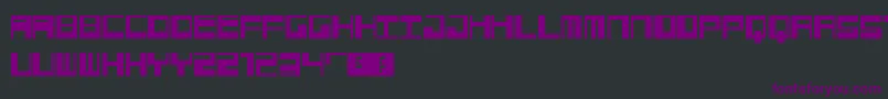 Jangotype Font – Purple Fonts on Black Background