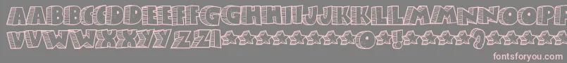 Stonb Font – Pink Fonts on Gray Background