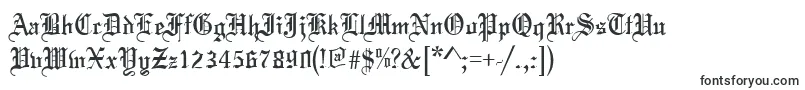 Шрифт ToccataRegular – надписи красивыми шрифтами