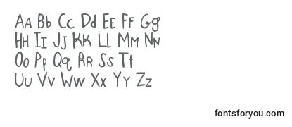 Kbonebigscrape Font