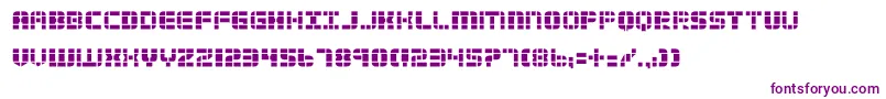 2tech Font – Purple Fonts on White Background