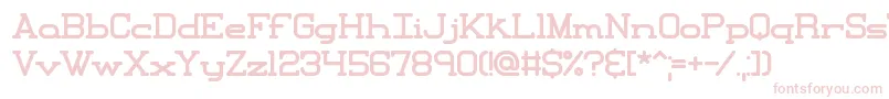 XipitalBrk Font – Pink Fonts