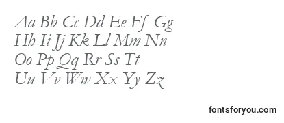 GaramondItalic Font