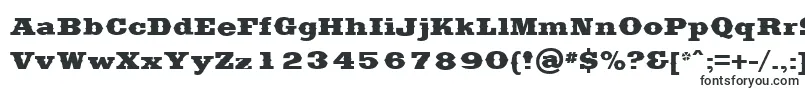 Шрифт SaddlebagBlack – шрифты, начинающиеся на S