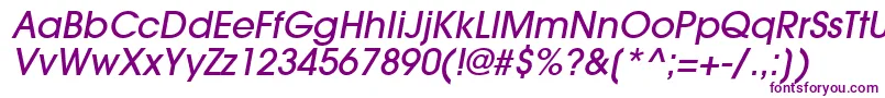 TrendexLightSsiMediumItalic Font – Purple Fonts