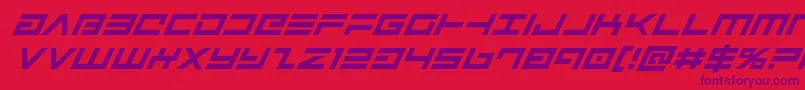 More about Avengersuperital Font Avengersuperital Font – Purple Fonts on Red Background