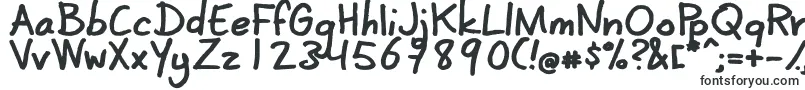 Шрифт CoertschriftDik – популярные шрифты