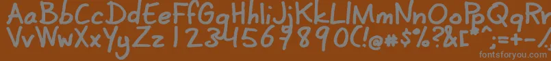 Más sobre la fuente CoertschriftDik fuente CoertschriftDik – Fuentes Grises Sobre Fondo Marrón