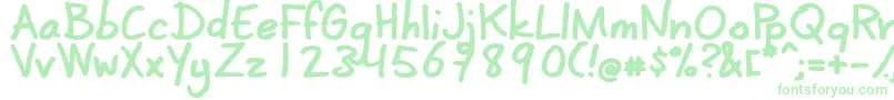 Подробнее о шрифте CoertschriftDik Шрифт CoertschriftDik – зелёные шрифты