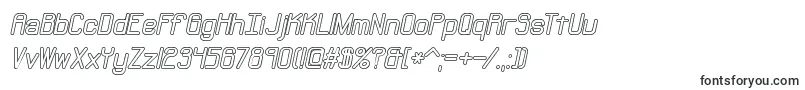 Шрифт NeuralOutlineBrk – шрифты для логотипов