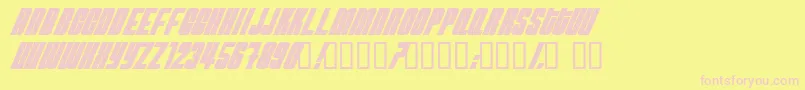 En savoir plus sur la police Neutb Police Neutb – polices roses sur fond jaune