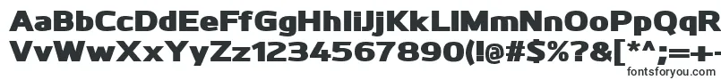 Шрифт KuroBlack – шрифты, начинающиеся на K