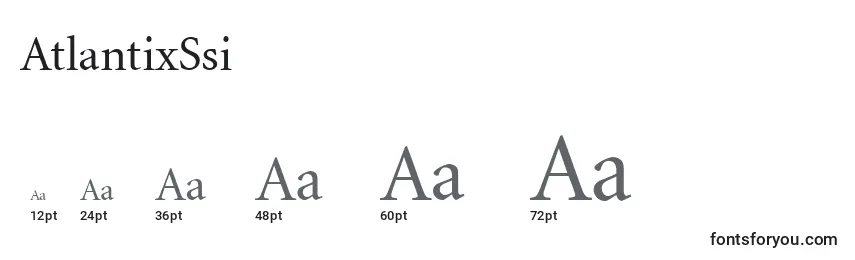 AtlantixSsi Font Sizes