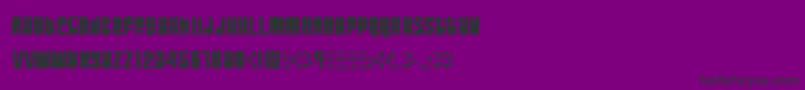 MoogSchmoog Font – Black Fonts on Purple Background