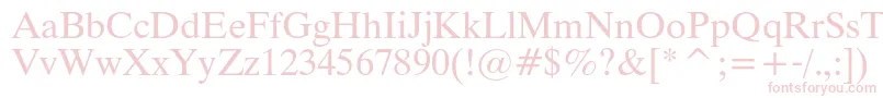 More about Thamesc Font Thamesc Font – Pink Fonts on White Background