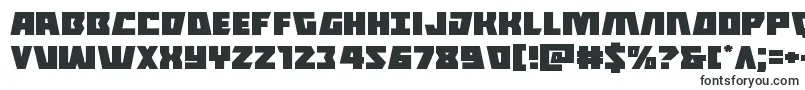 Шрифт Halfshellheroexpand – высокие шрифты