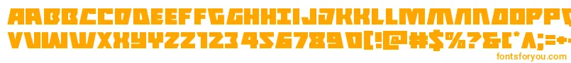 Шрифт Halfshellheroexpand – оранжевые шрифты