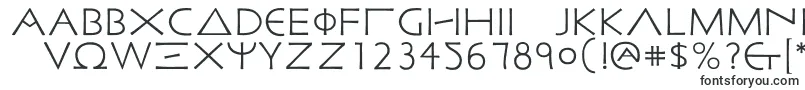 Шрифт Malatestian – античные шрифты