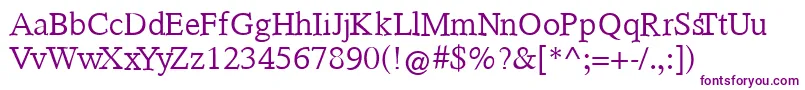 Touch Font – Purple Fonts