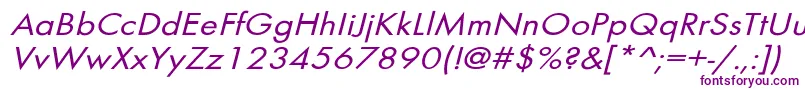 BelmarextoblNo Font – Purple Fonts on White Background