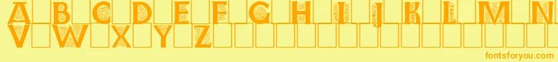 Lisätietoja Farnoein-fontista Farnoein-fontti – oranssit fontit keltaisella taustalla