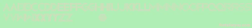 ConfusionsOnADancefloor Font – Pink Fonts on Green Background