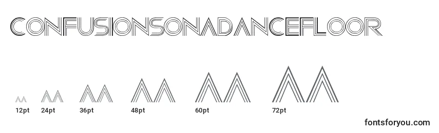 ConfusionsOnADancefloor Font Sizes