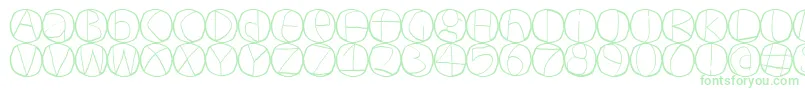 Circulum-fontti – vihreät fontit