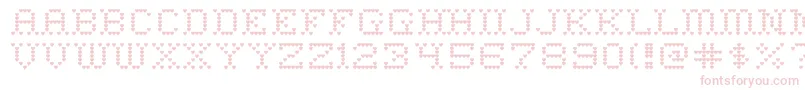 Heartswe Font – Pink Fonts on White Background