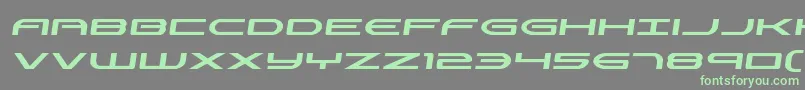 Antietamsemital Font – Green Fonts on Gray Background