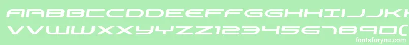 Antietamsemital Font – White Fonts on Green Background