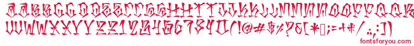 MexakingAspekhndz Font – Red Fonts