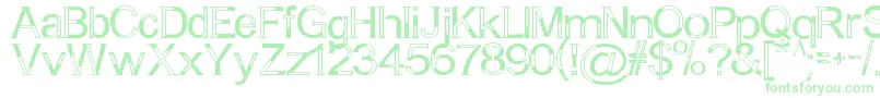 ABitEmpty Font – Green Fonts