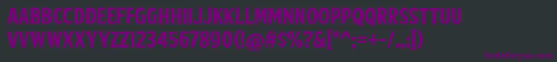 FtySkradjhuwnNcv1 Font – Purple Fonts on Black Background