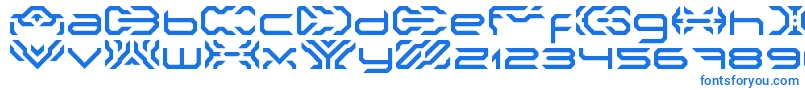 フォントNakkiLdr – 青いフォント