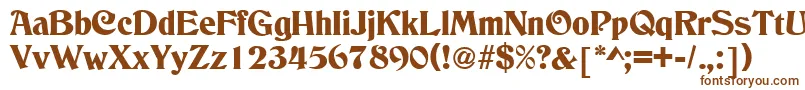 ColumbusRegular Font – Brown Fonts