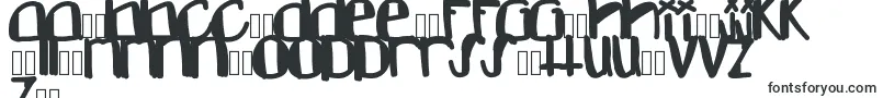Шрифт Dontlike – латышские шрифты
