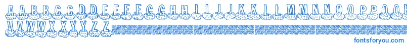 Cloudahead Font – Blue Fonts