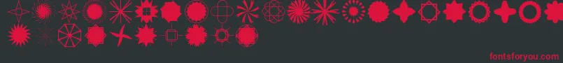 StarTimeTooJl Font – Red Fonts on Black Background