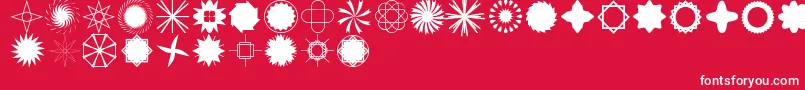 StarTimeTooJl Font – White Fonts on Red Background