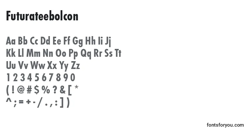 Futurateebolcon Font – alphabet, numbers, special characters