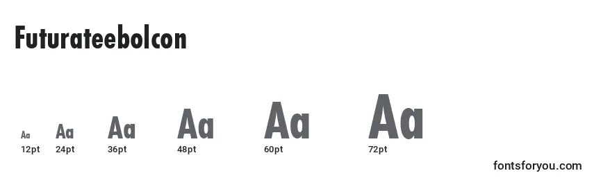 Futurateebolcon Font Sizes