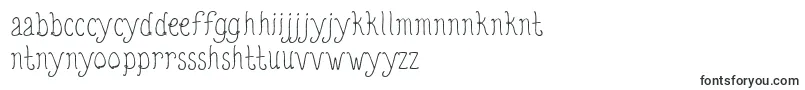 Шрифт QuirkyNots – руанда шрифты
