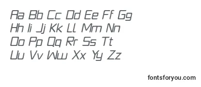 PlatformoneItalic Font