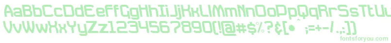 DavilleRevSlanted Font – Green Fonts