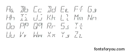 Segment16aItalic Font