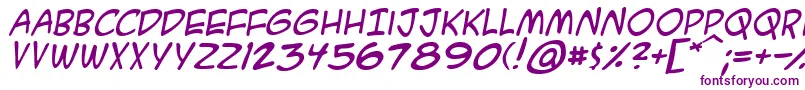 Acmesai-fontti – violetit fontit
