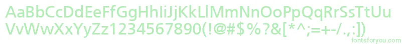 PfcatalogNormalUnicode Font – Green Fonts