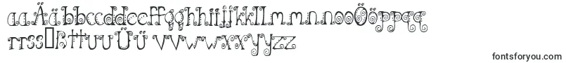 Шрифт Spahrty – немецкие шрифты